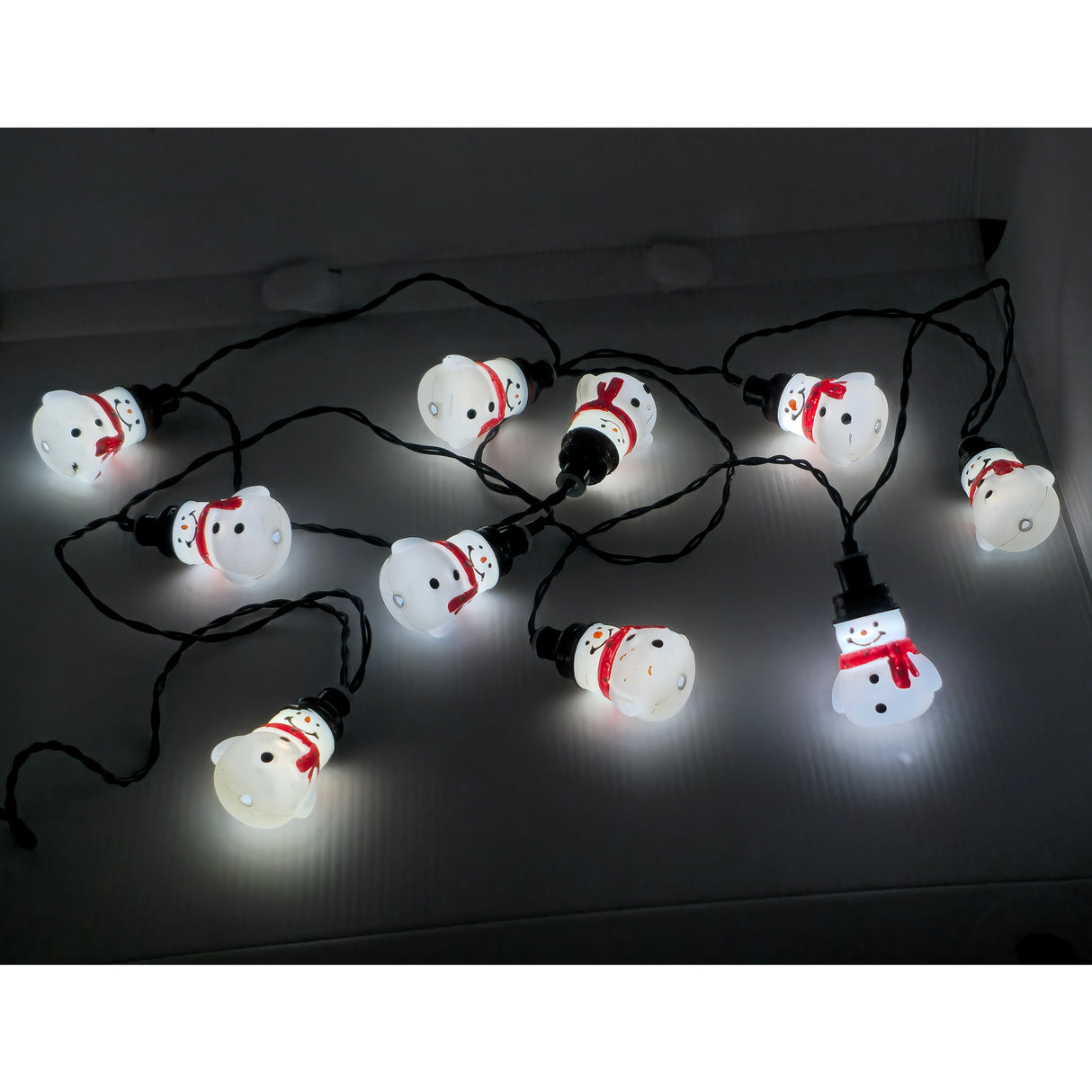 Juledekoration - Julelyskæder - 3 Varianter