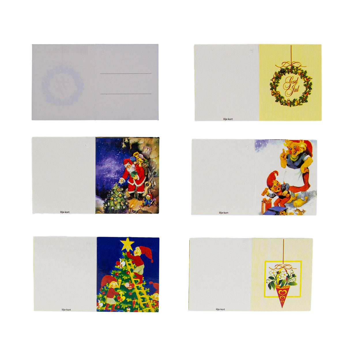 Dobbelte Gavemærker 5 stk