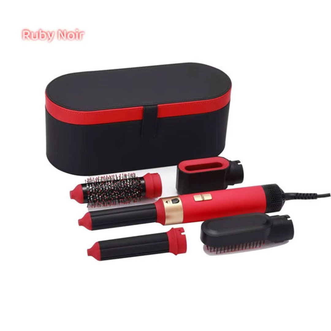 5 i 1 Hårstyler i Gaveæske Ruby Noir