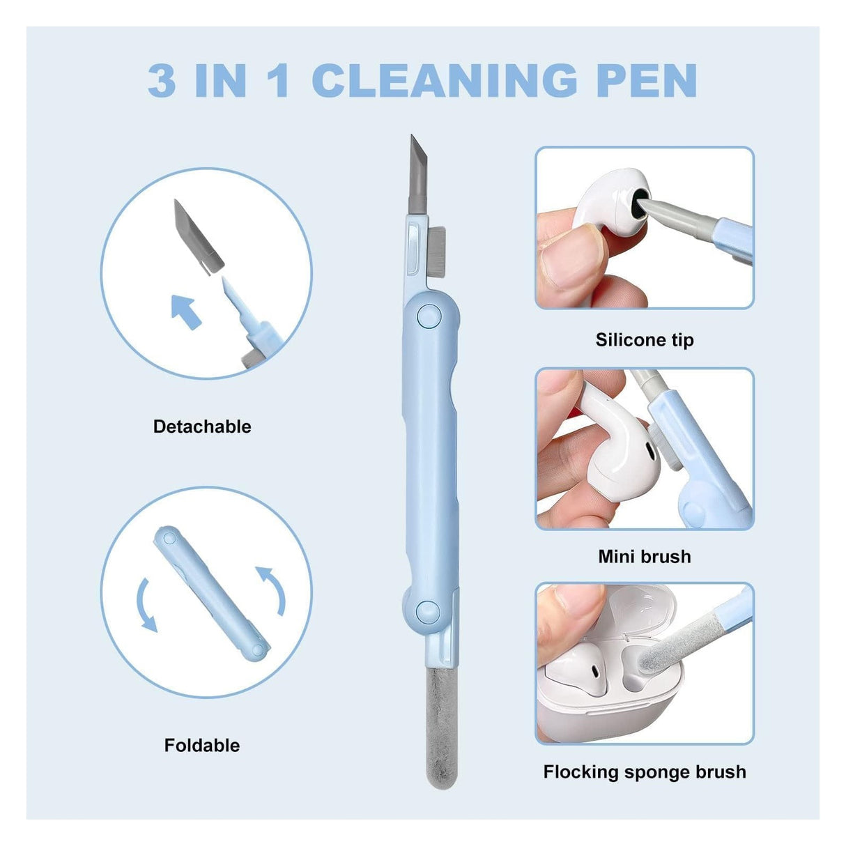 7-i-1 Rengøringssæt Til Elektronik