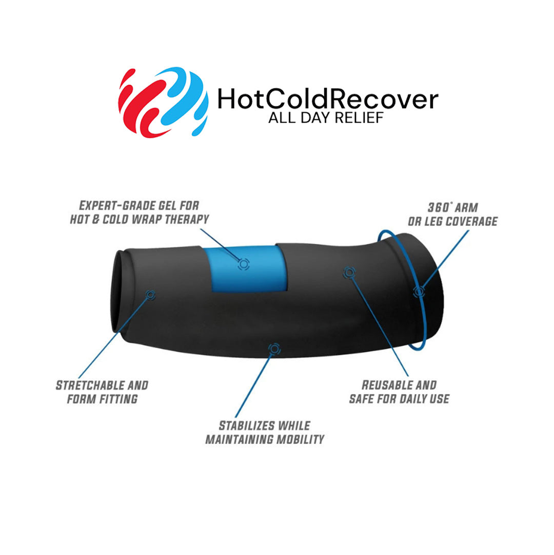 HotColdRecover - Albuestøtte med Kølende Support