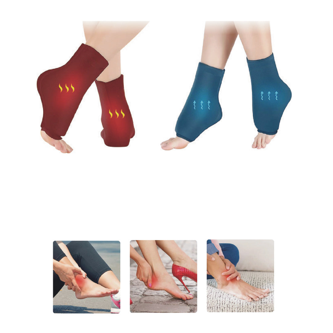 HotColdRecover - Ankelstøtte-Kølende lindring til Ømme Fødder & Ankler