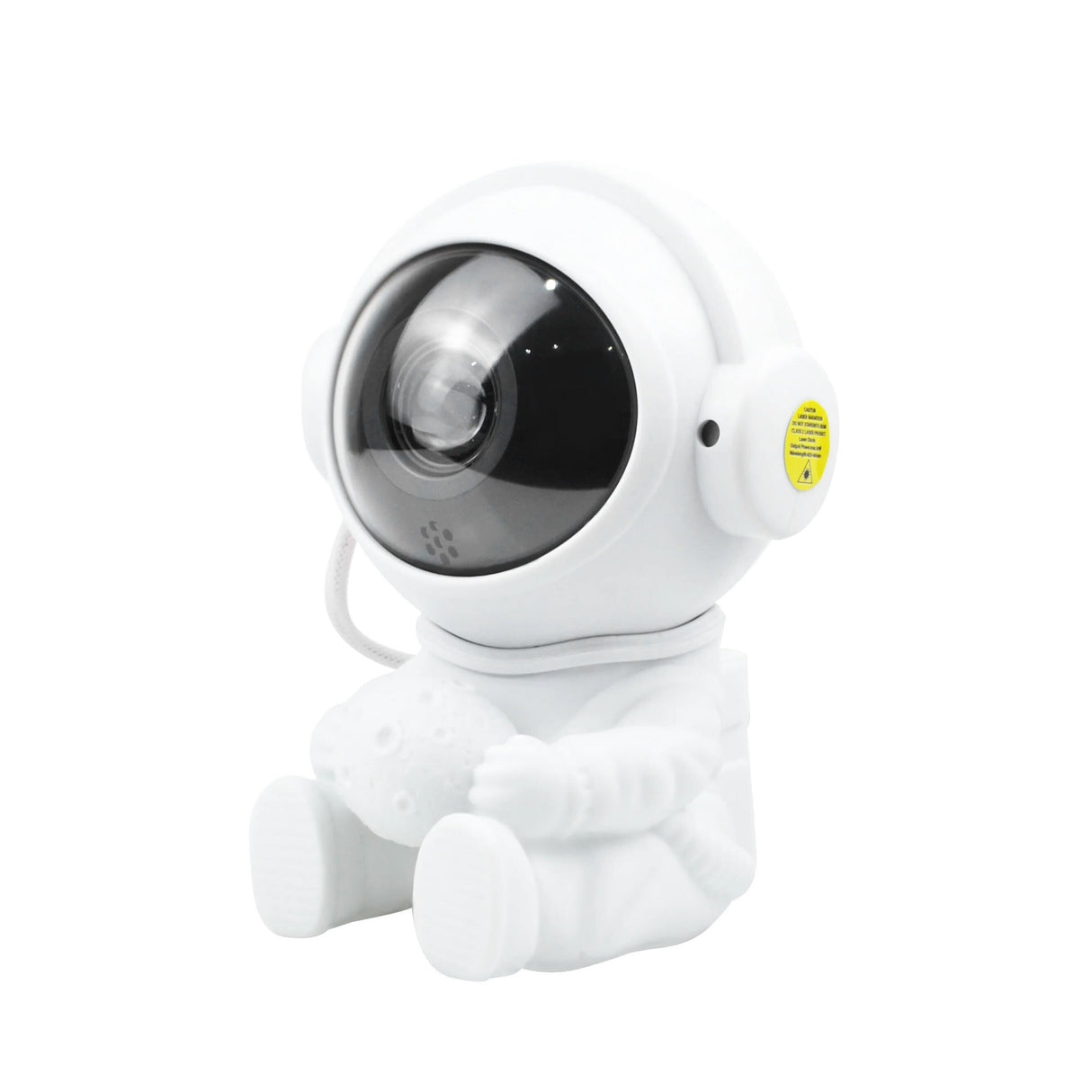 Astronaut Projektor - Stjernehimmel m. Lampe - Hvid