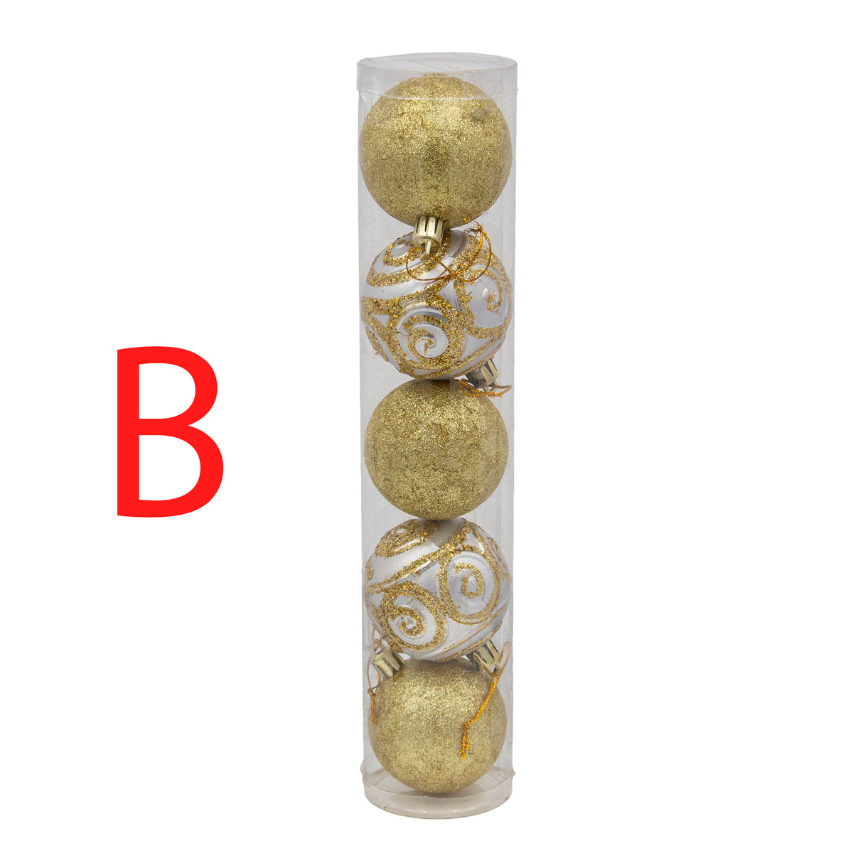 Juledekoration - Julekugler - 5 Stk - 11 Varianter