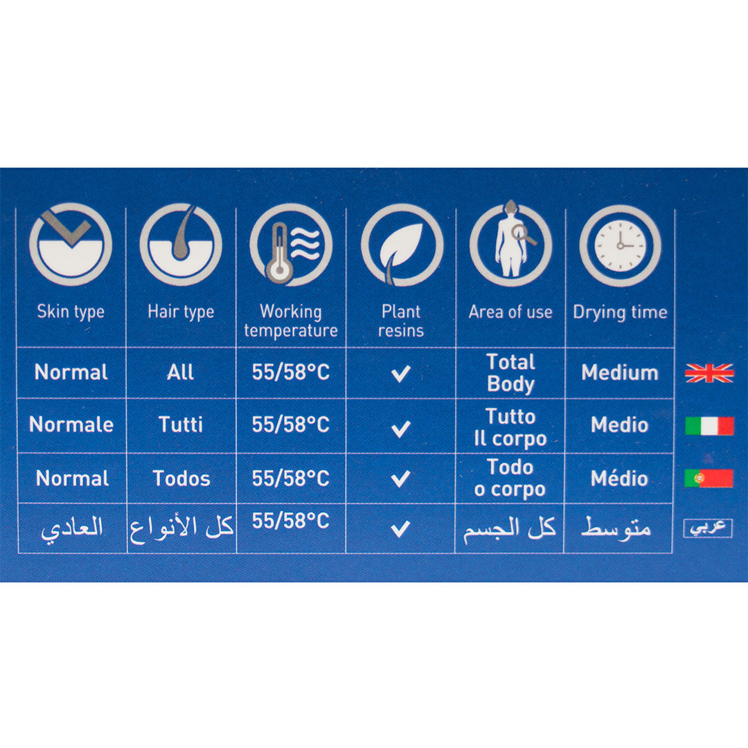 Crea - Blue Marine Brazilian - No-Strips Voks Perler - 500g