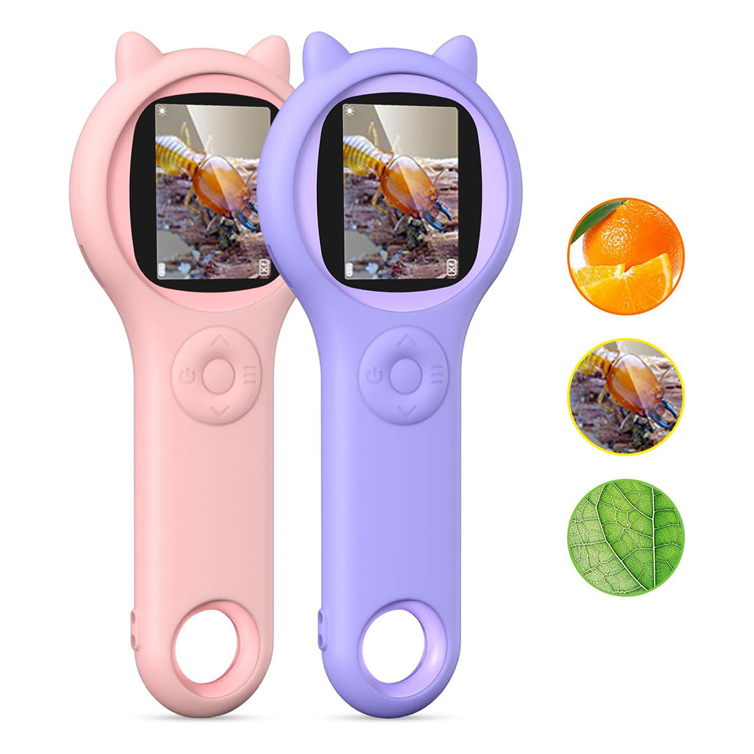 Børnemikroskop - 500x Zoom & LED-lys