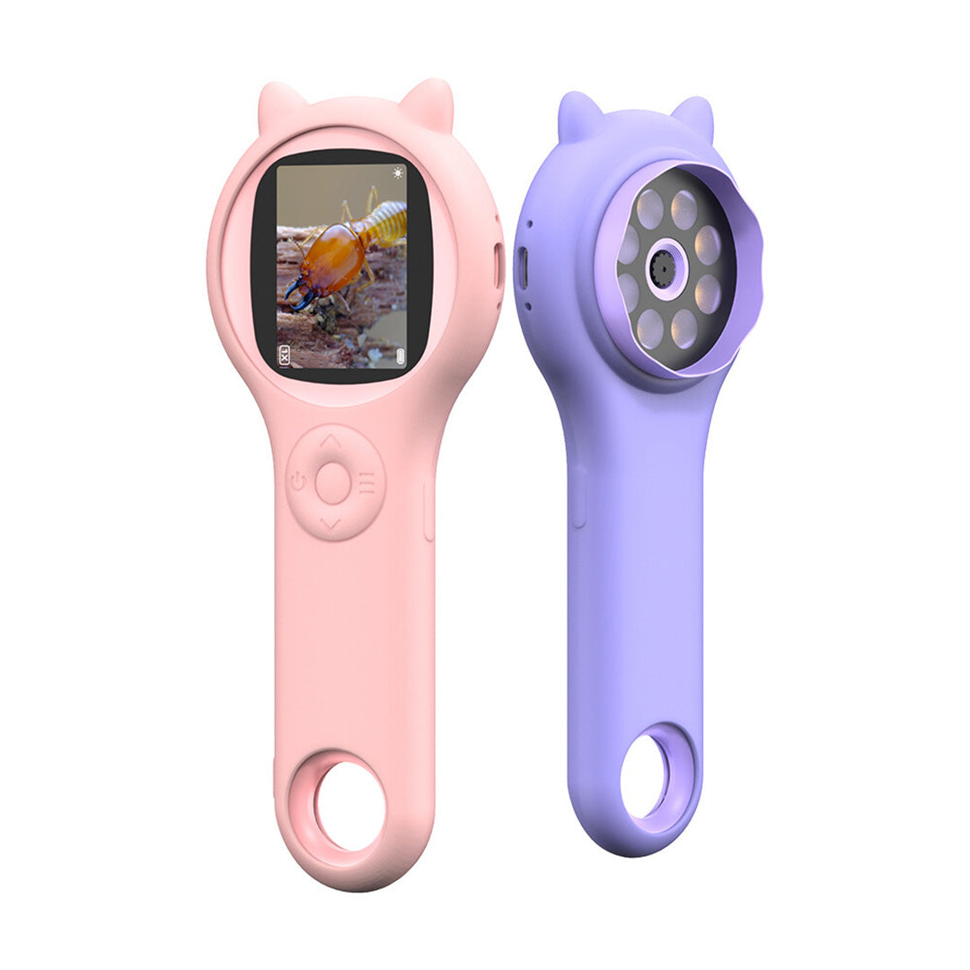 Børnemikroskop - 500x Zoom & LED-lys