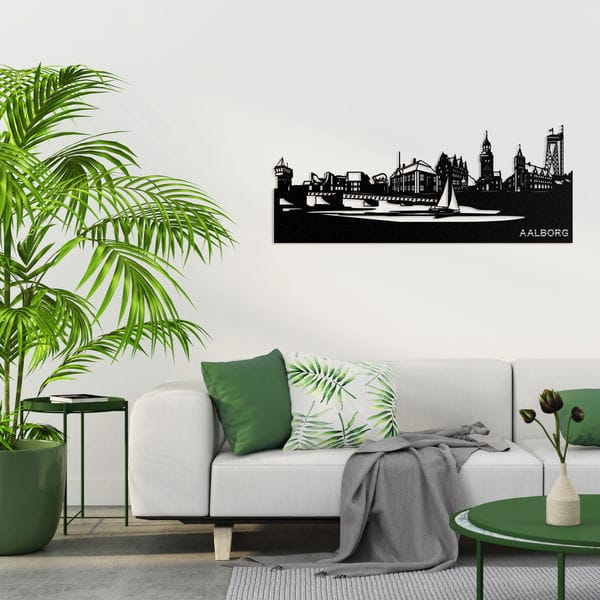 CITIZZ - Vægskilte af byer - København 68 cm