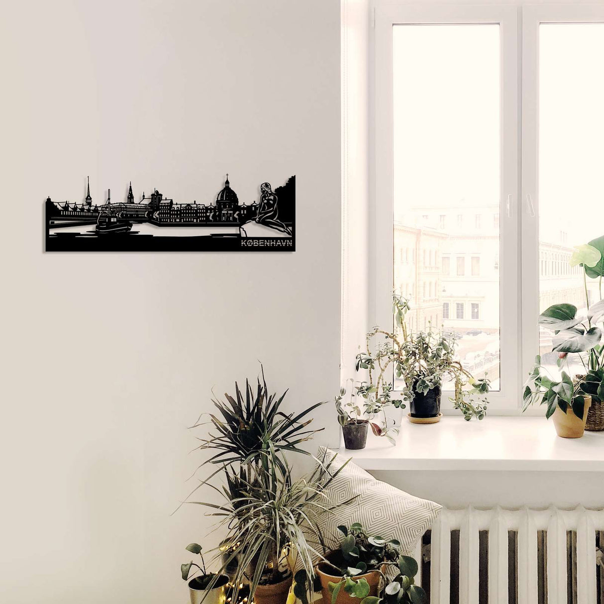 CITIZZ - Vægskilte af byer - København 68 cm