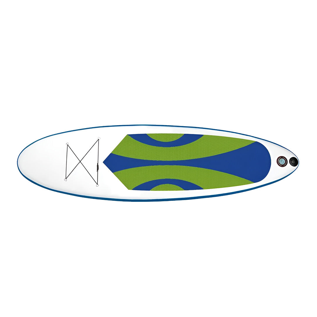 CS Aqua - SUP Board - Stand Up Paddleboard - Max 120kg - Grøn/Blå
