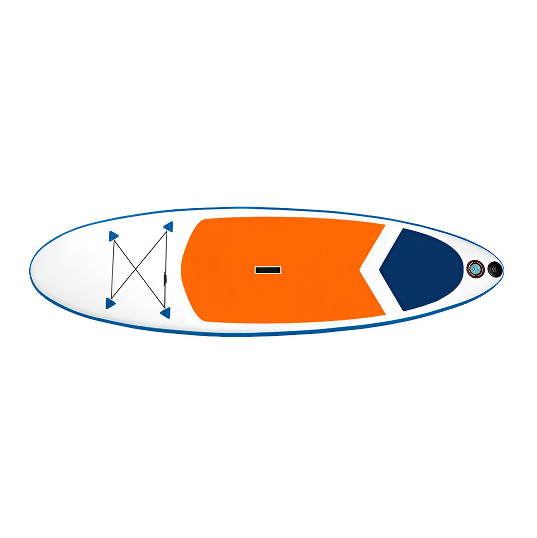 CS Aqua - SUP Board - Stand Up Paddleboard - Max 120kg - Orange/Blå/Hvid