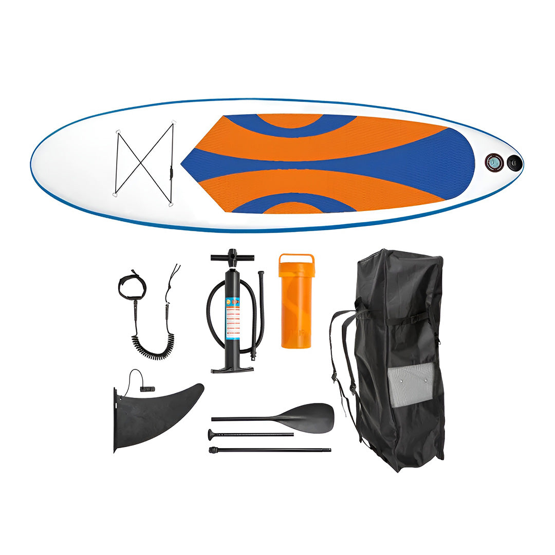 CS Aqua - SUP Board - Stand Up Paddleboard - Max 120kg - Orange/Blå