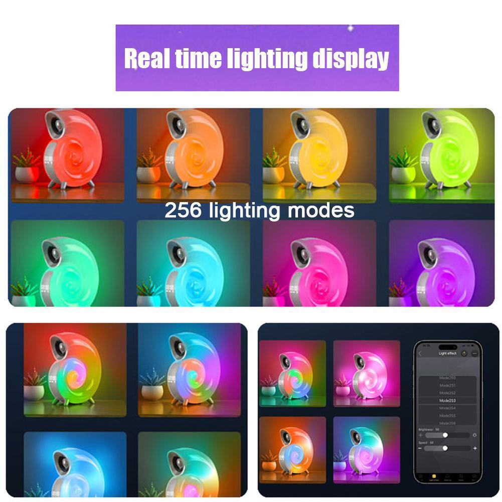 BT Speaker - RGB Lampe - Konkylie