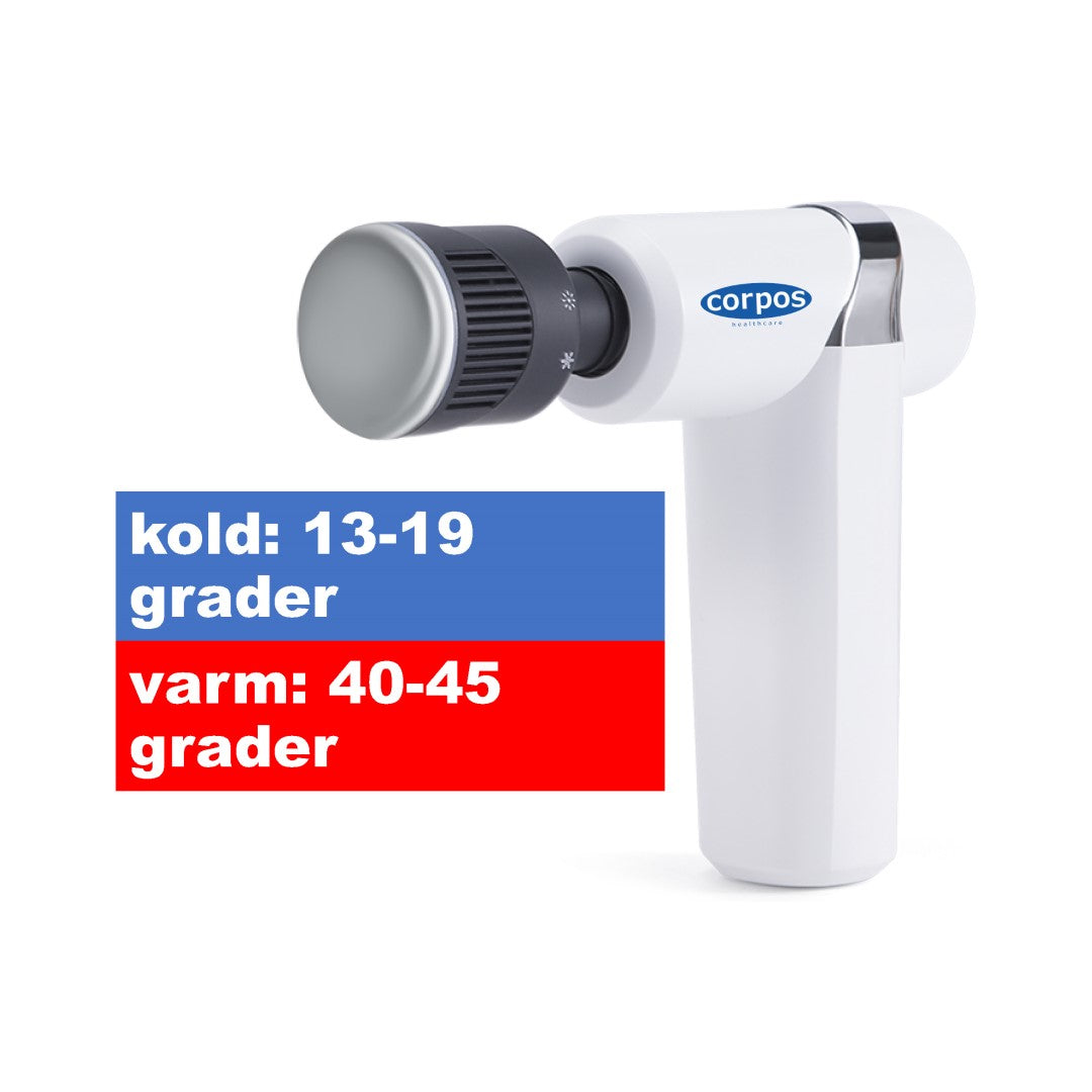 Corpos - Multifunktions Massagepistol med varme & kulde