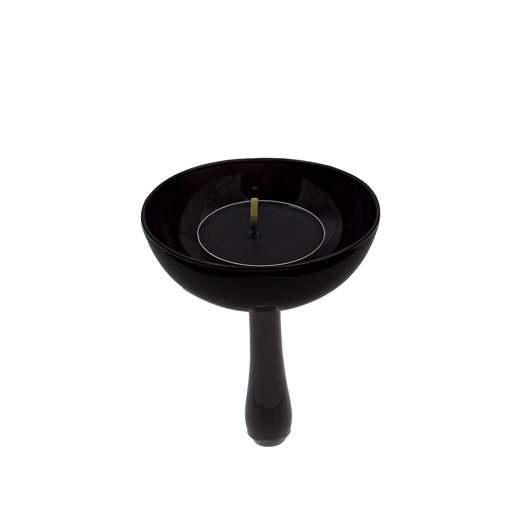 Flydeglas til fyrfadslys - 4 Farver