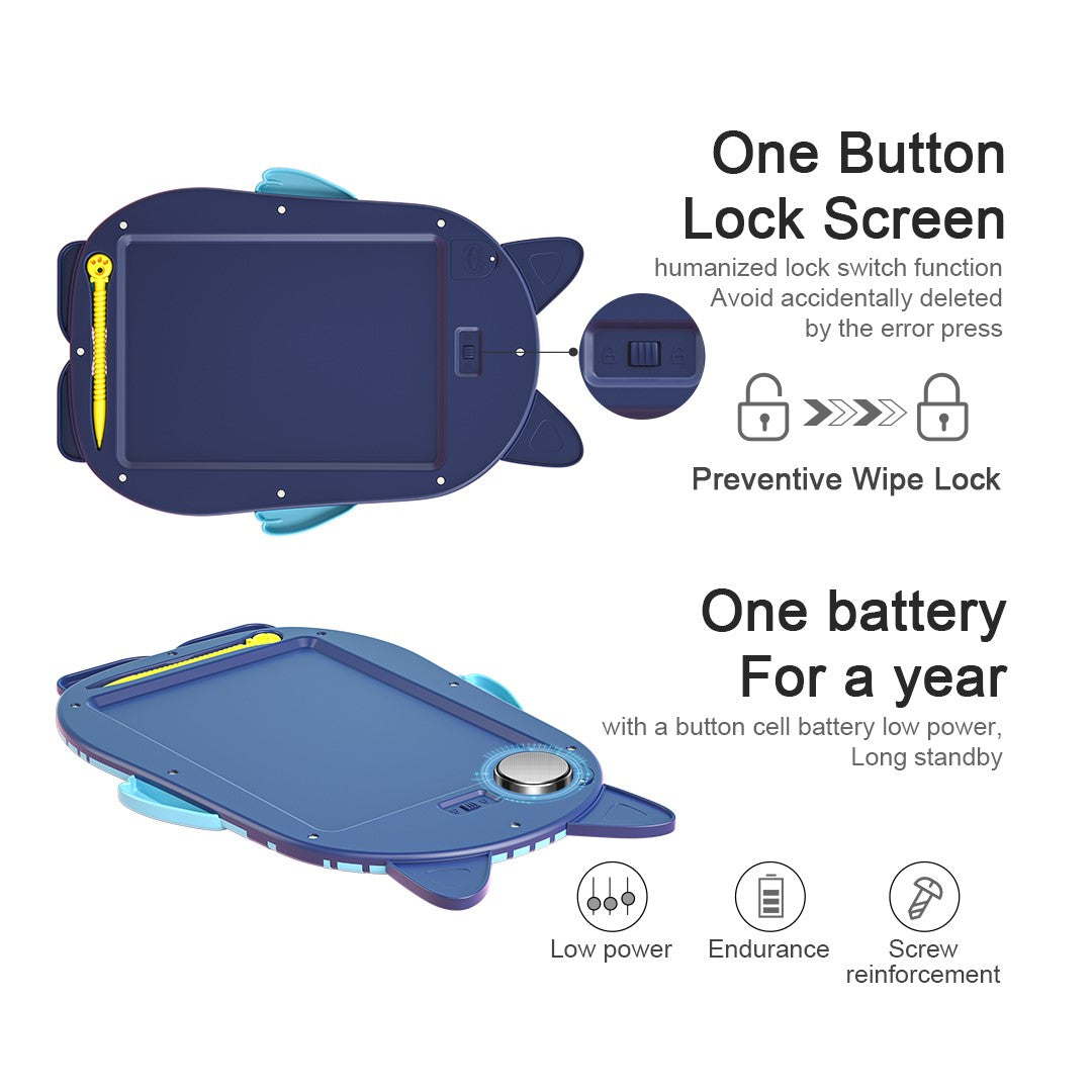 Tegnetablet - Dyreformet LCD Tablet 8,5" - Flere Varianter