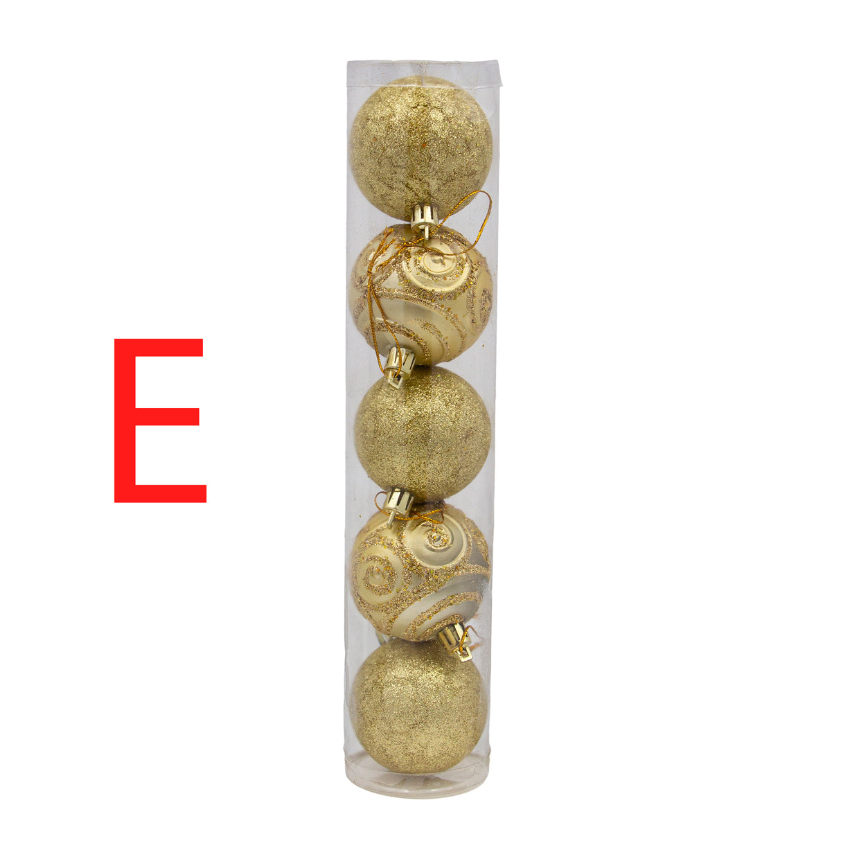 Juledekoration - Julekugler - 5 Stk - 11 Varianter