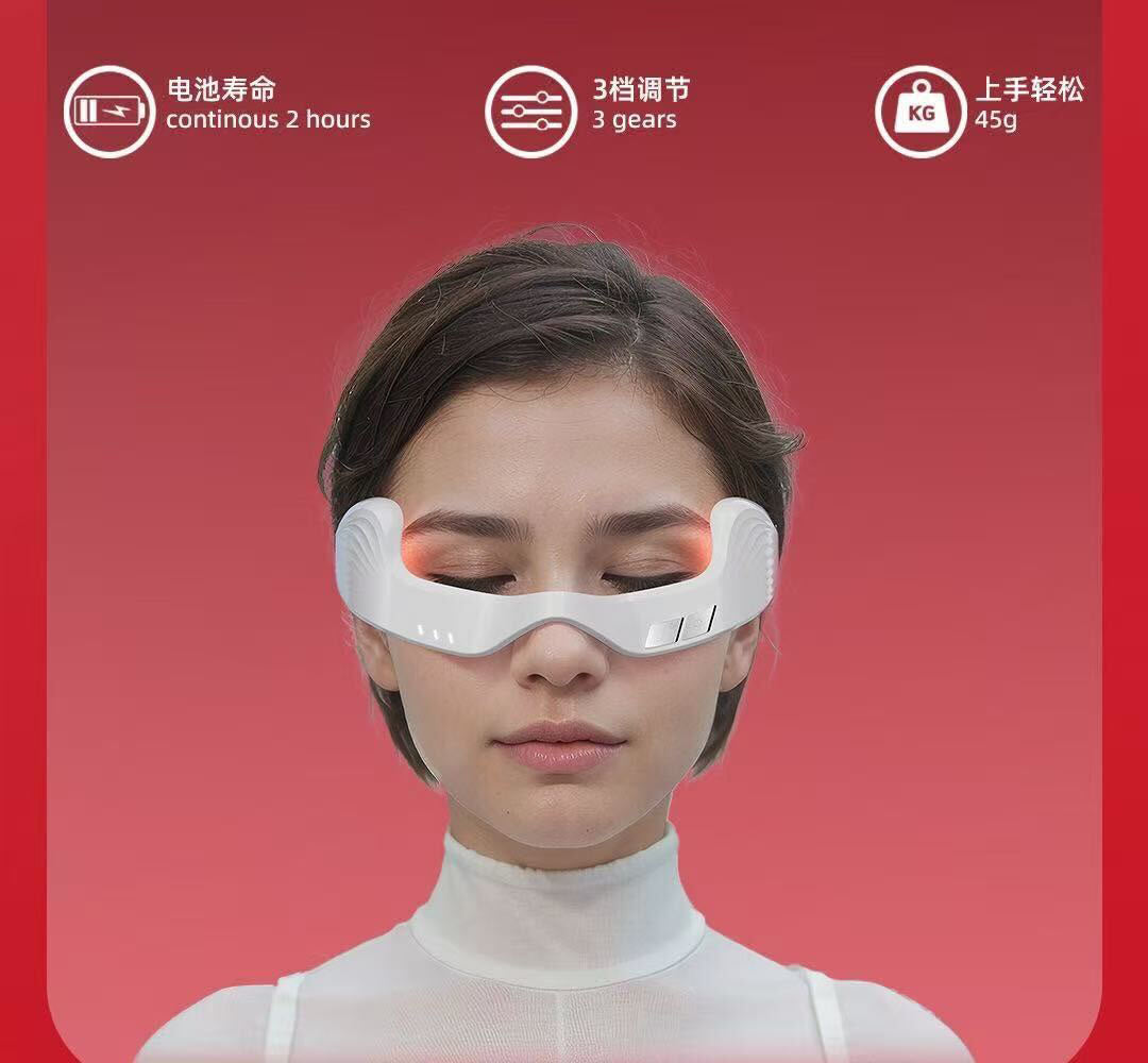 EMS Øjenmassageapparat - Red Light Lysterapi