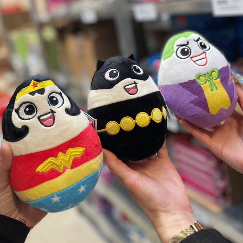 DC Super Heroes - Plush Eggs Bamse - Catwoman