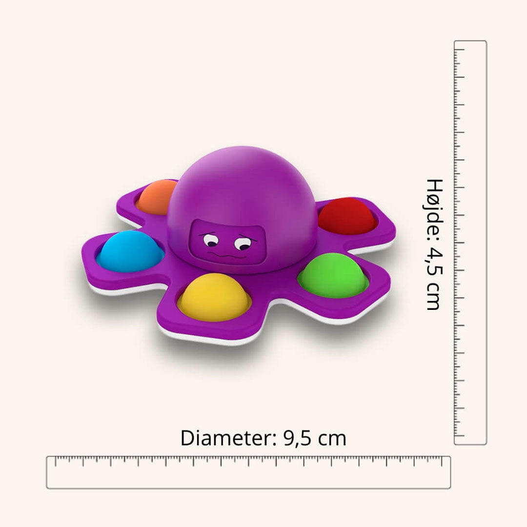 Fidget Toy Blæksprutte - Spinner