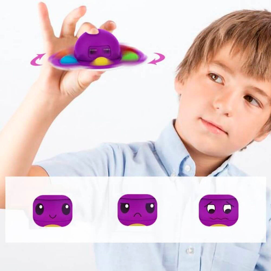 Fidget Toy Blæksprutte - Spinner