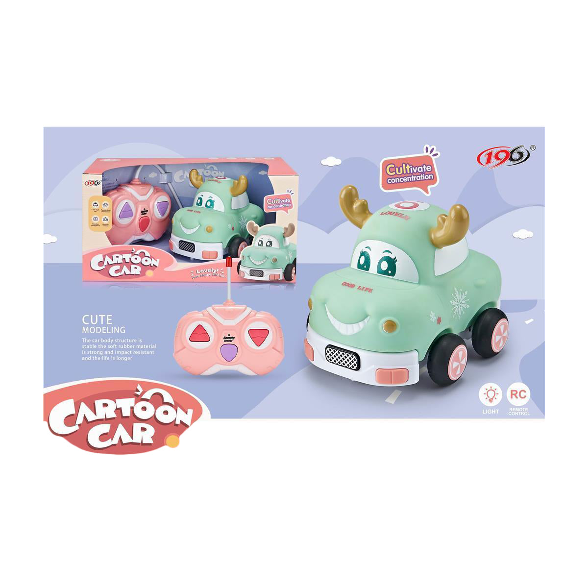 Cartoon - Fjernstyrede Køretøjer 13 Varianter