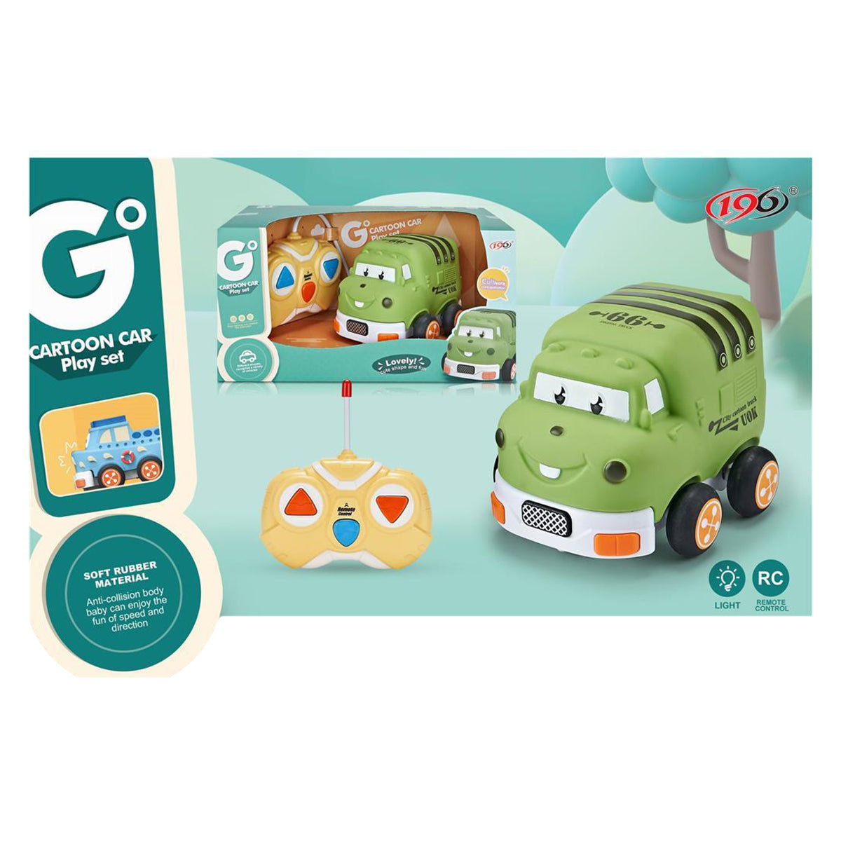 Cartoon - Fjernstyrede Køretøjer 13 Varianter