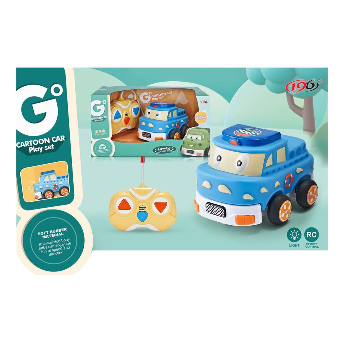 Cartoon - Fjernstyrede Køretøjer 13 Varianter