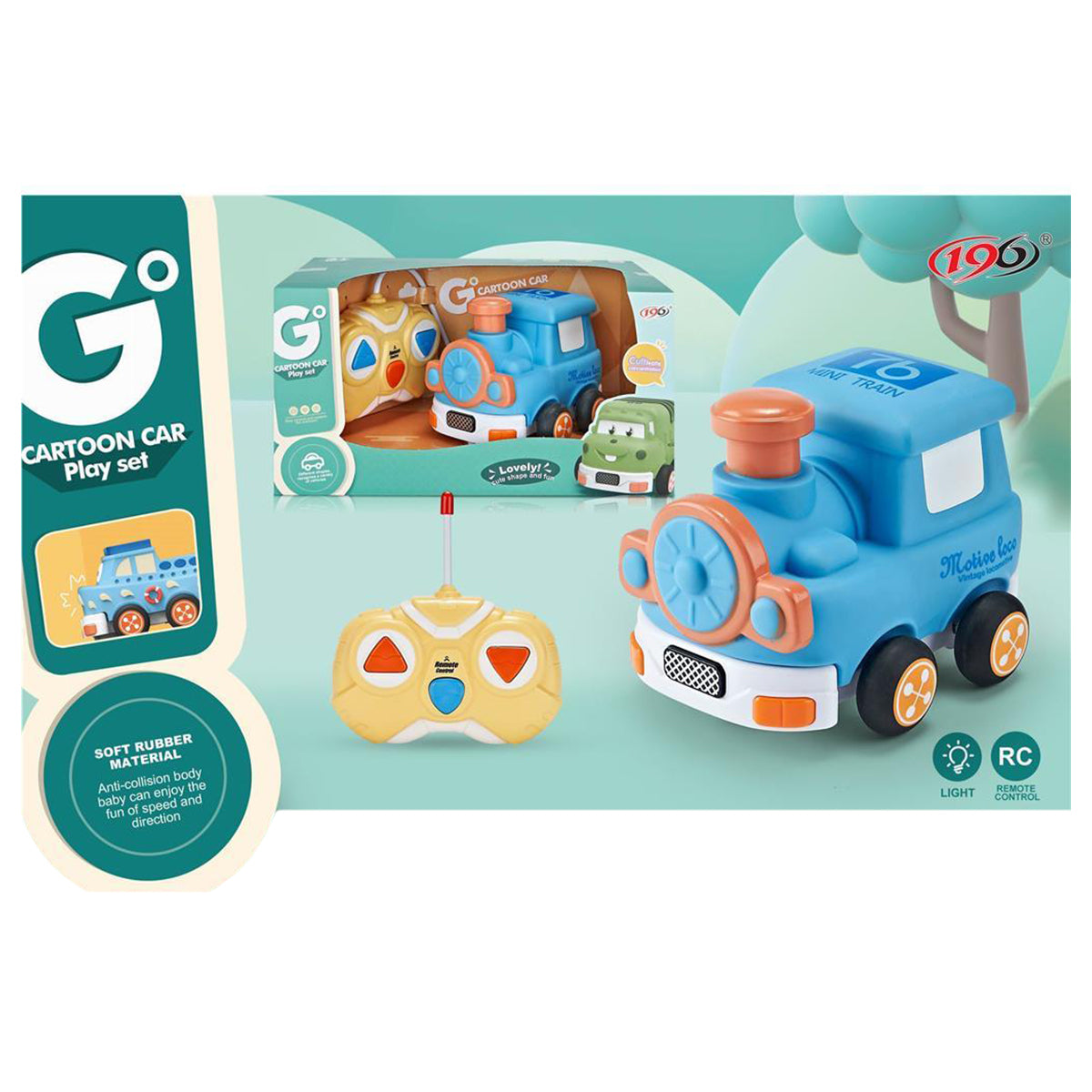 Cartoon - Fjernstyrede Køretøjer 13 Varianter