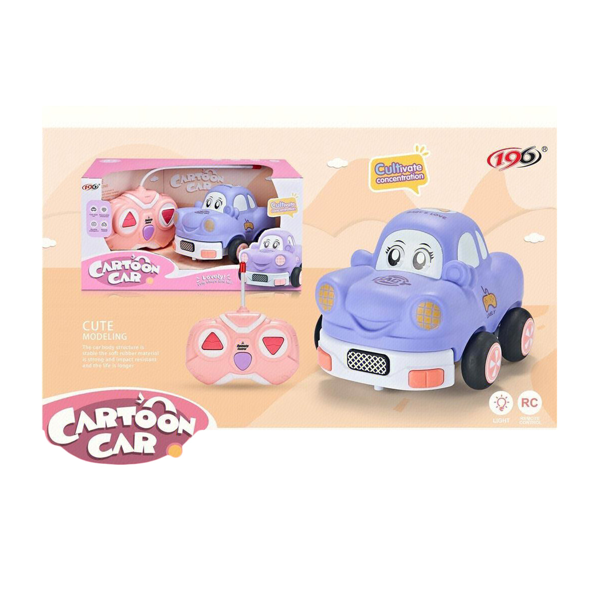 Cartoon - Fjernstyrede Køretøjer 13 Varianter