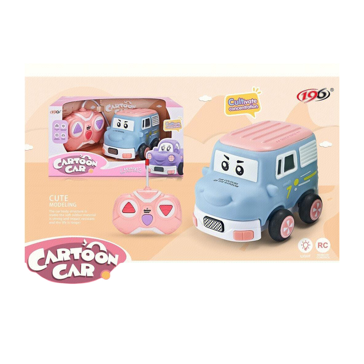 Cartoon - Fjernstyrede Køretøjer 13 Varianter