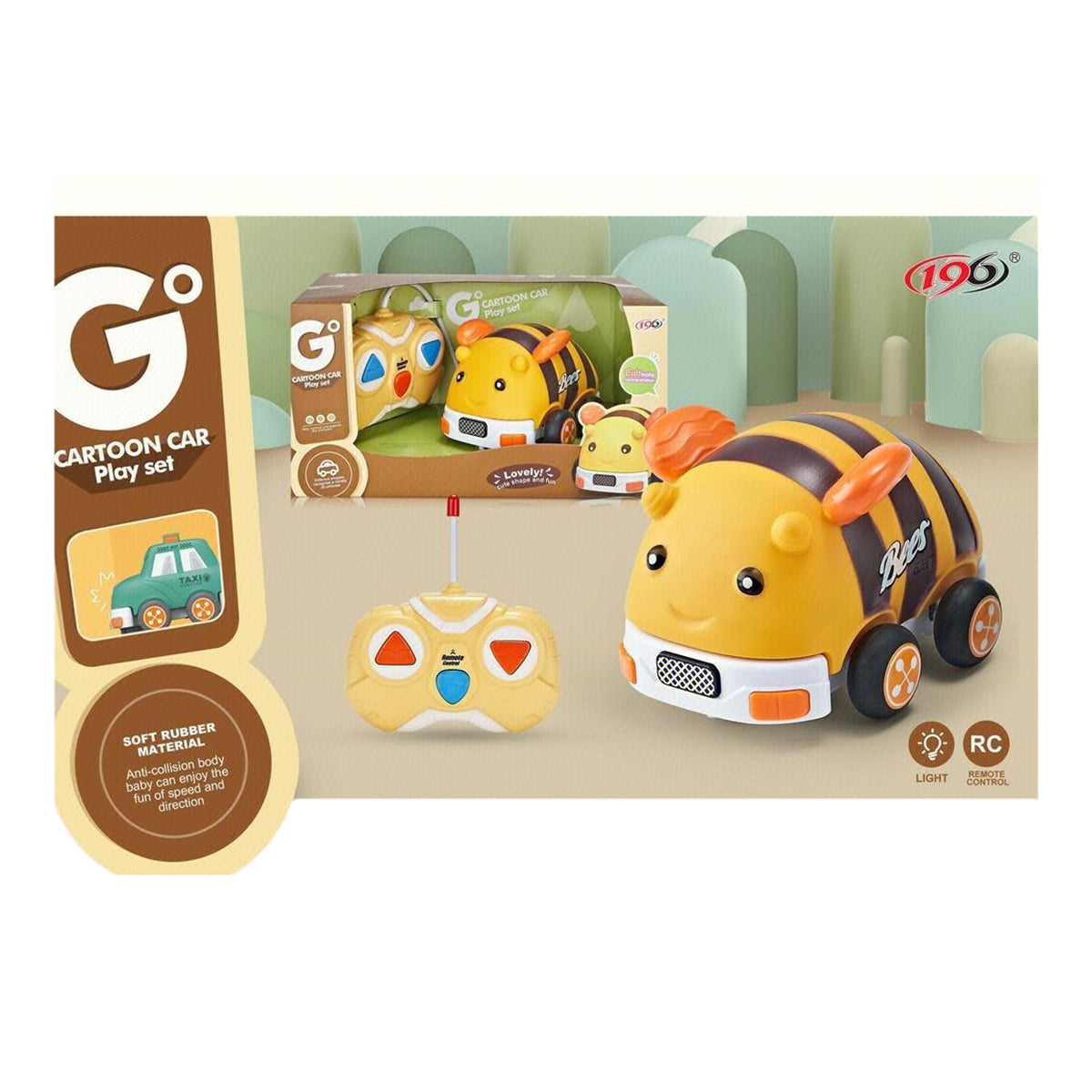 Cartoon - Fjernstyrede Køretøjer 13 Varianter