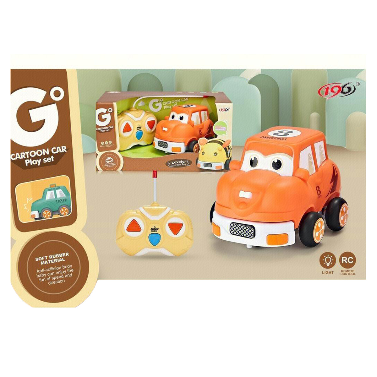 Cartoon - Fjernstyrede Køretøjer 13 Varianter