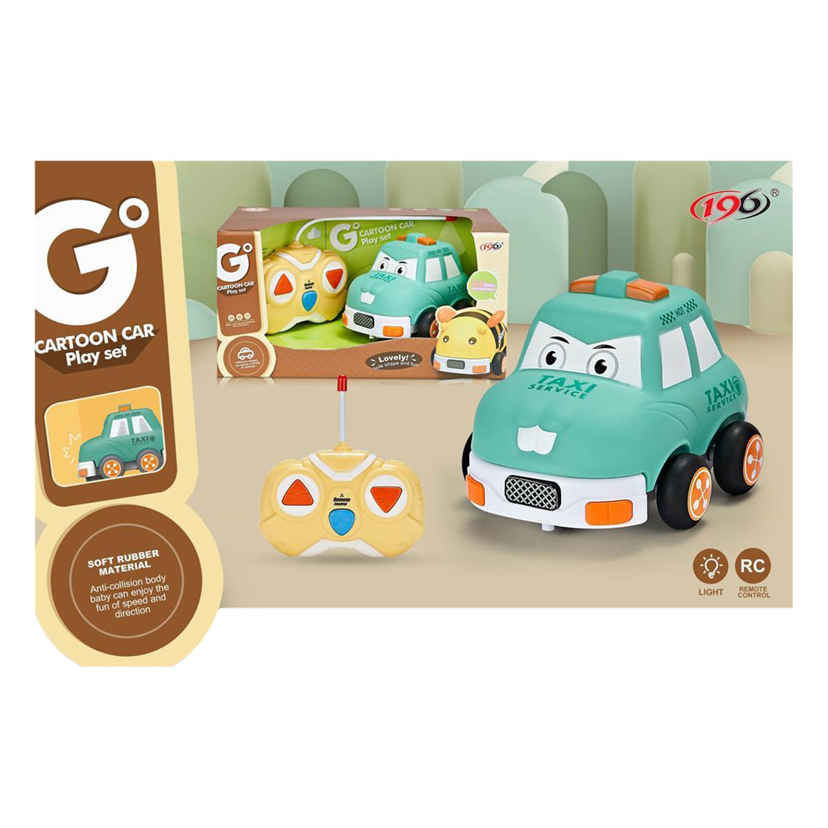 Cartoon - Fjernstyrede Køretøjer 13 Varianter