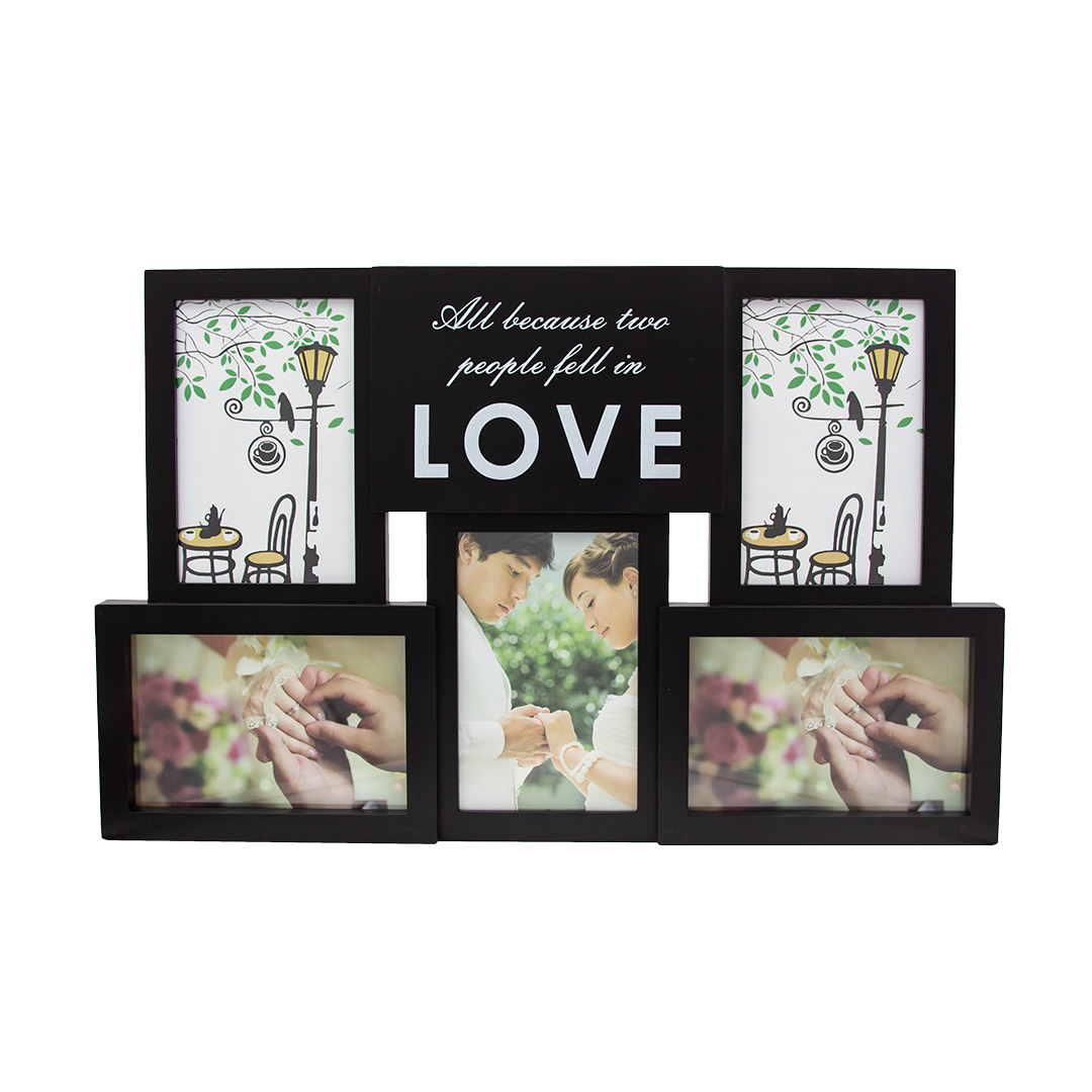 Love - Fotoramme med 5 billederammer