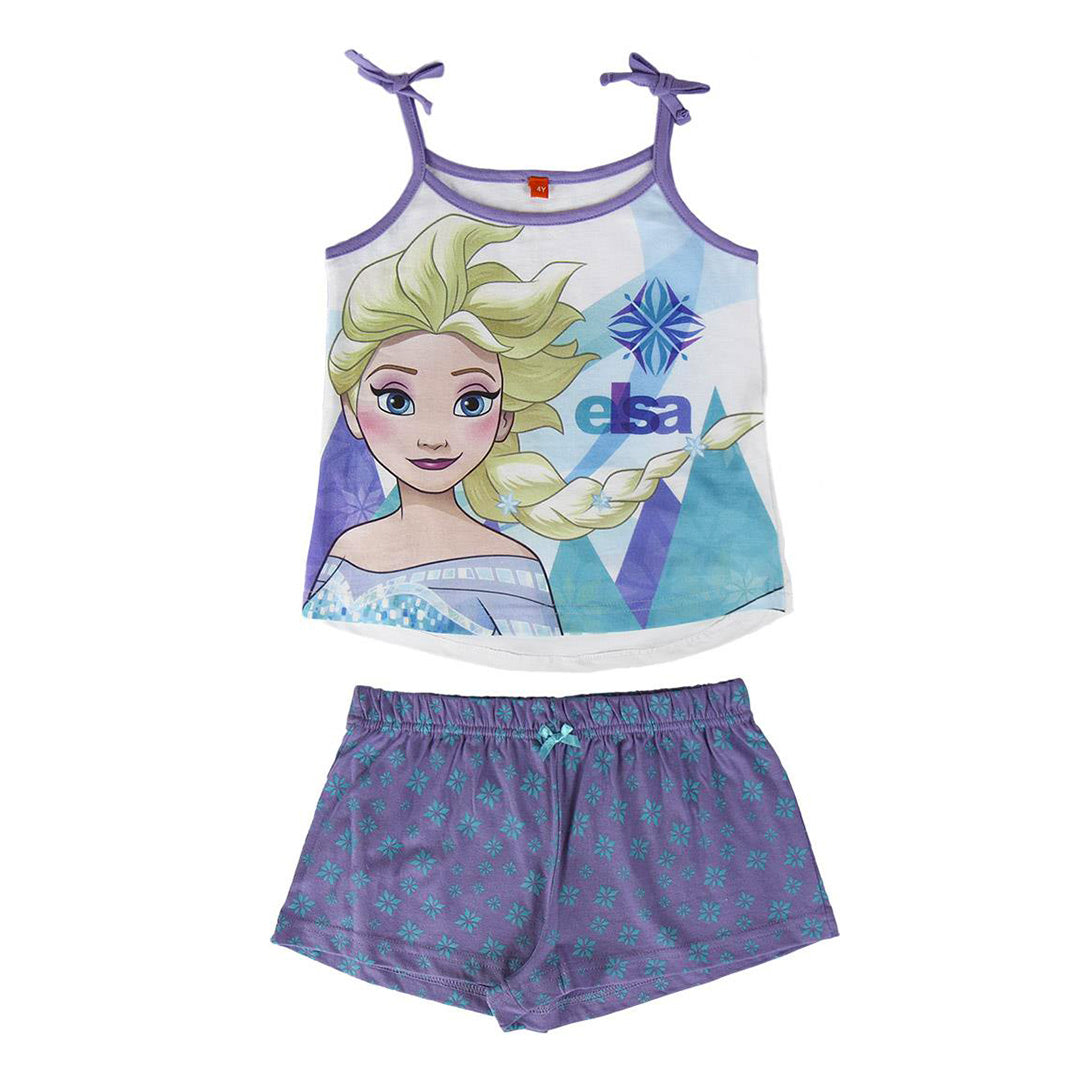 Disney Frozen - Elsa PyjamasSæt - 3-7 år - Billede 1