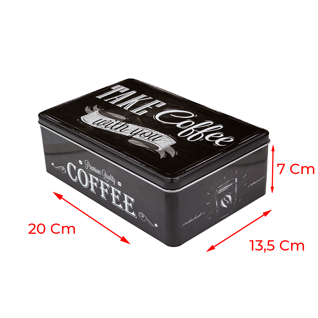 Galzone - Kaffe/The Dåseopbevaring