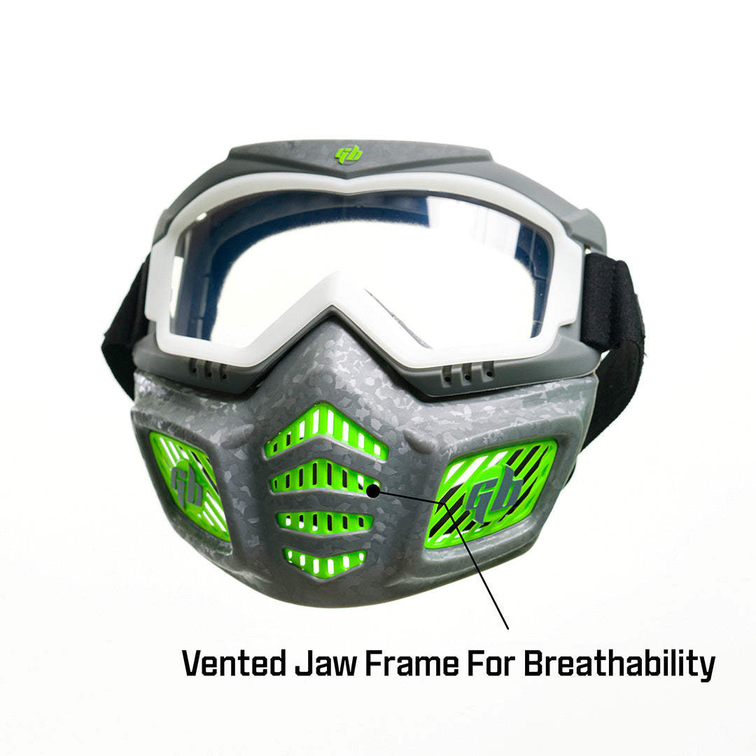 Gel Blaster - Elite Facemask With Glow Eye Ring