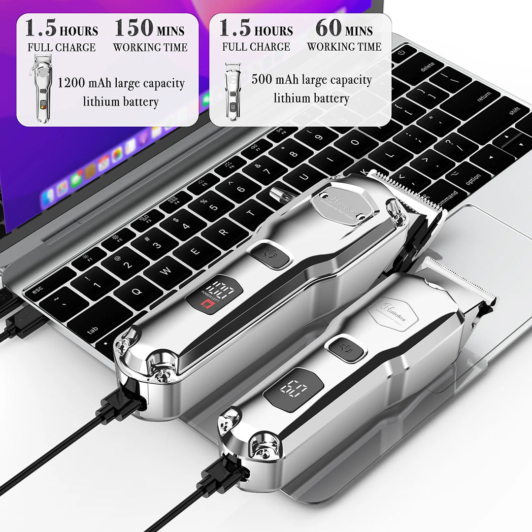 Hatteker - Professionelt Hårklipper- Og Trimmersæt