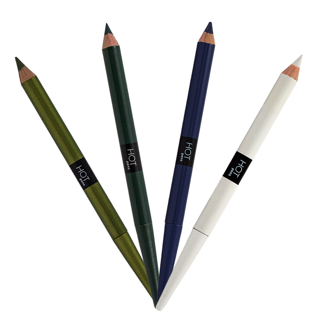 HotMakeup - Eyeliner/Hot Pen Sæt (No. 54, 55, 58, 62) 4 dele