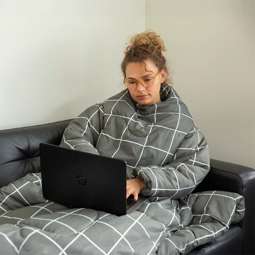 Hyggedyne m. Lynlås & Ærmer - 1,5x2m