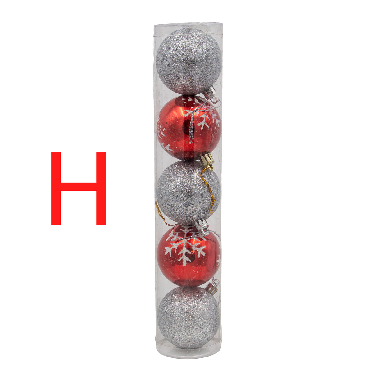 Juledekoration - Julekugler - 5 Stk - 11 Varianter