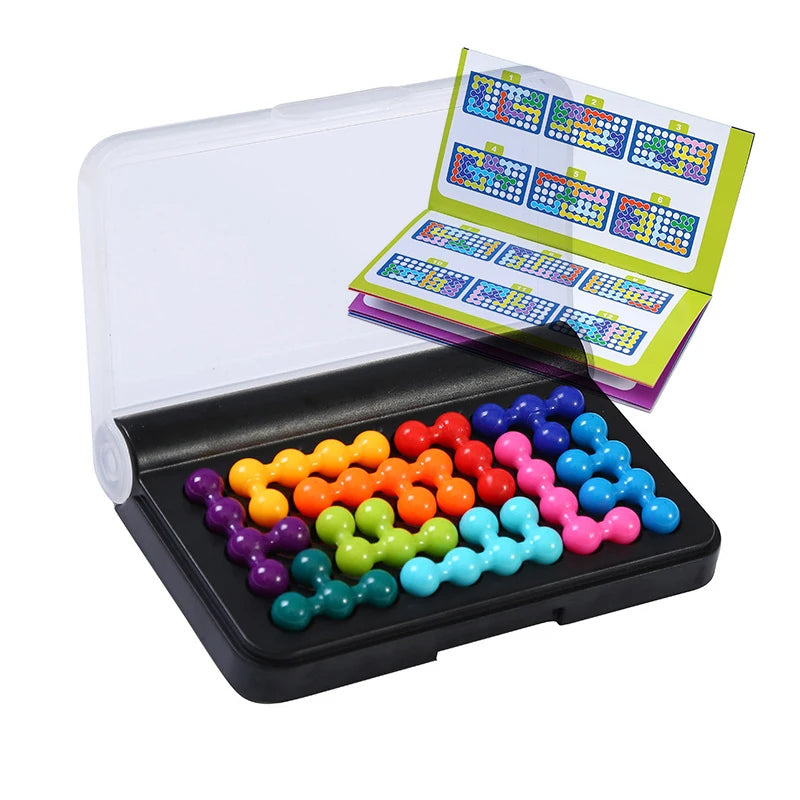 Puzzle Game - IQ FIT 3D - 9 Farver