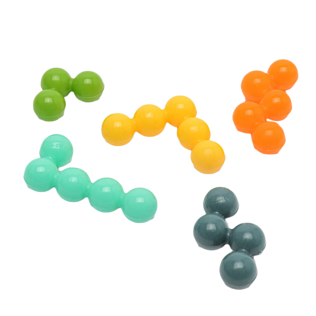 Puzzle Game - IQ FIT - 6 Farver