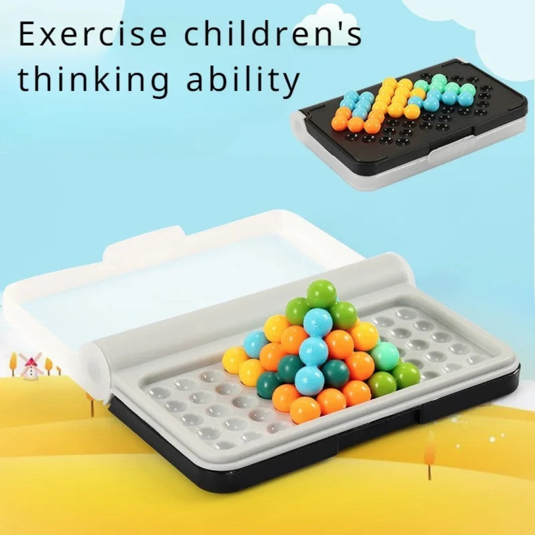 Puzzle Game - IQ FIT - 6 Farver