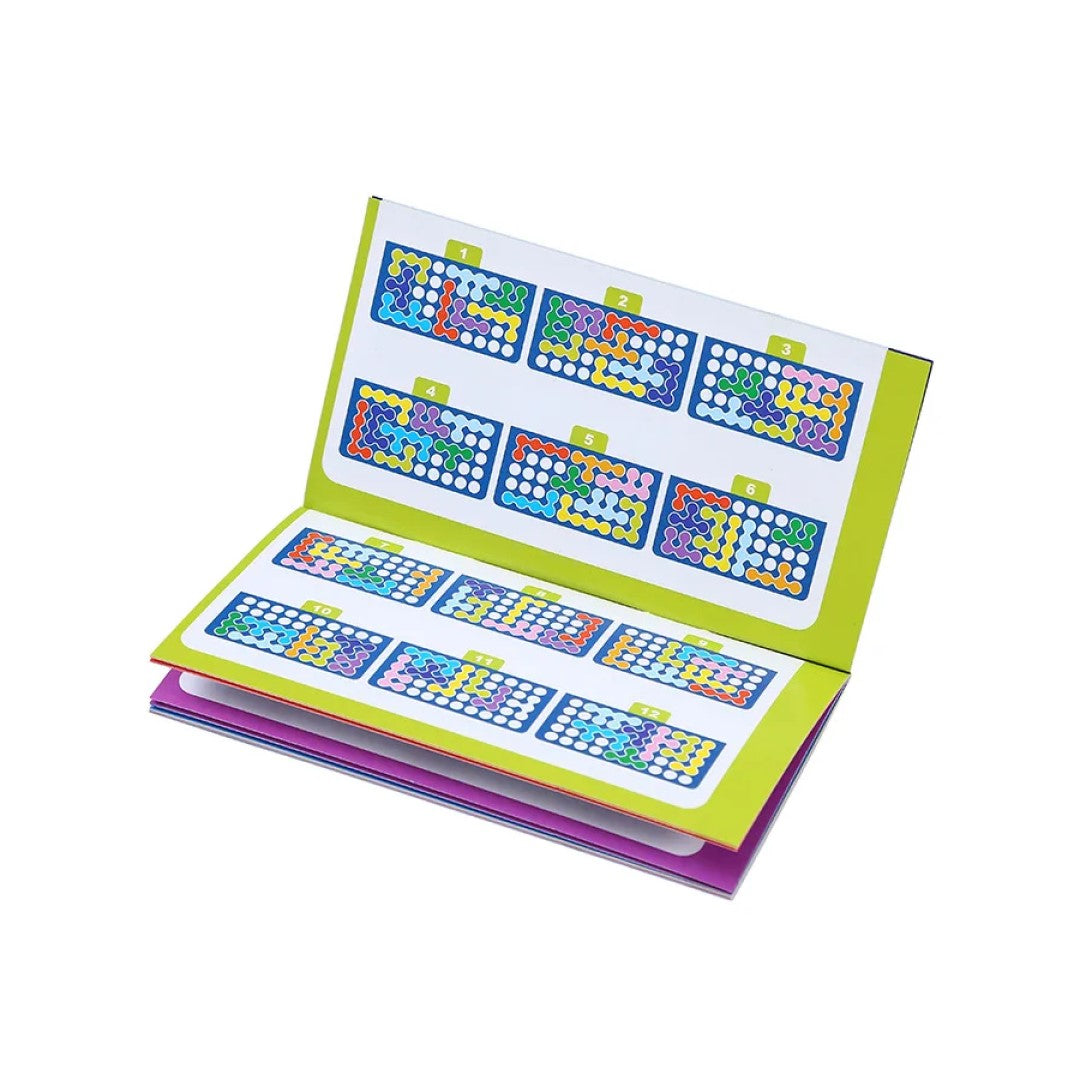 Puzzle Game - IQ FIT - 6 Farver