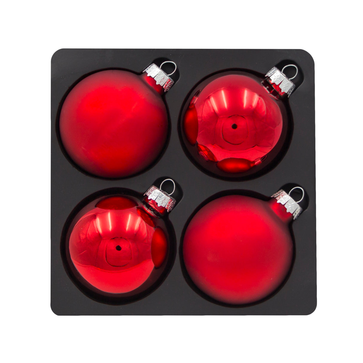 Juledekoration - Eksklusive Julekugler - 4 Stk - 3 Varianter