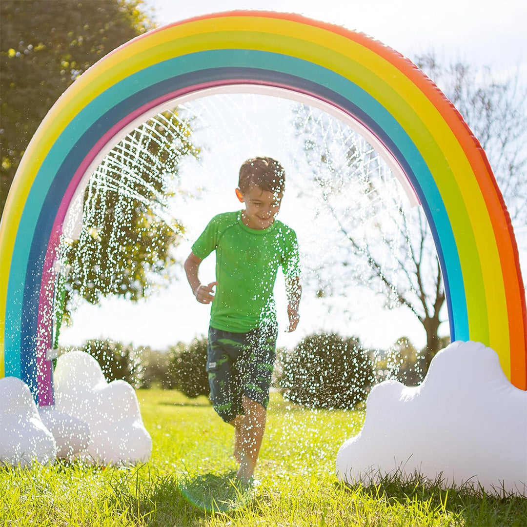 Kæmpe Oppustelig Regnbue Sprinkler - 280x80x160cm