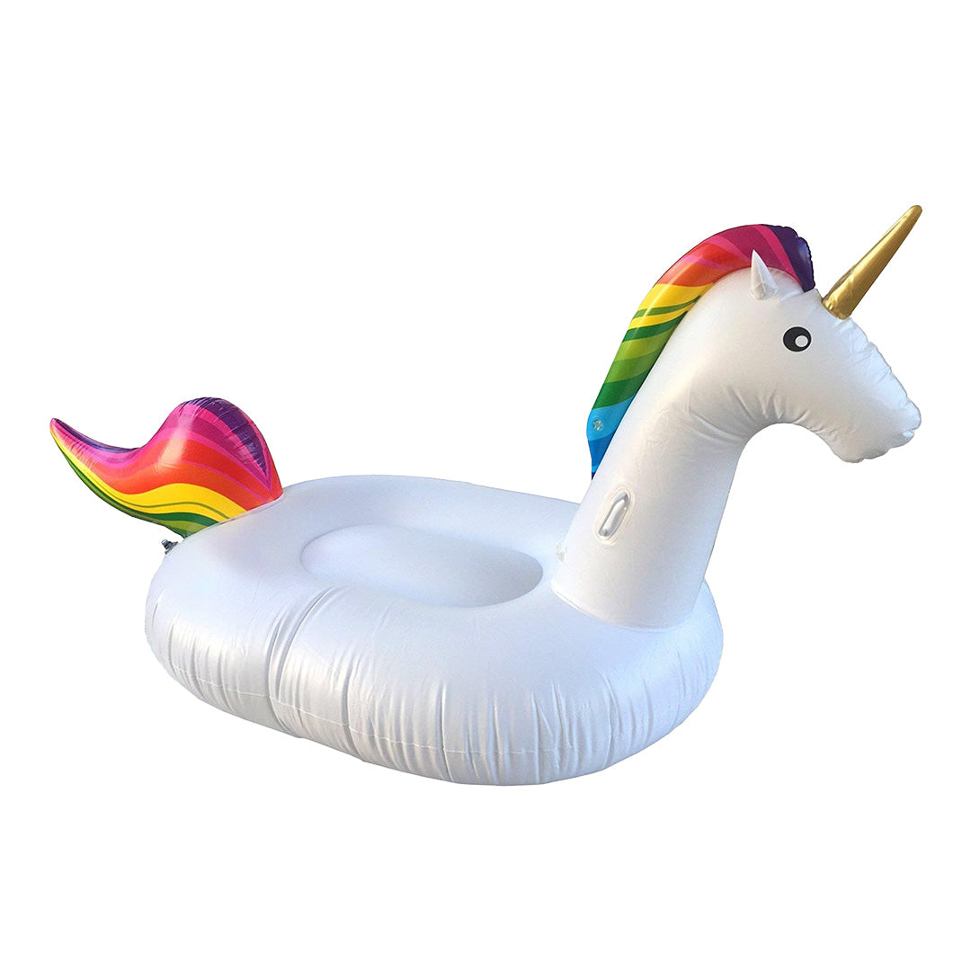 Kæmpe Oppustelige Badedyr - Enhjørning 280x80x160cm