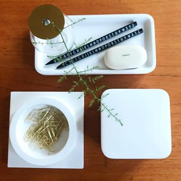 LIKEconcrete KARIN - Bakke i beton x-small - Hvid